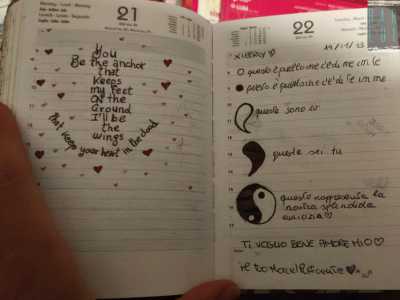 ...frasi di amicizia e in alcuni casi di amore che venivano lette e rilette per tutta la durata dell�anno scolastico